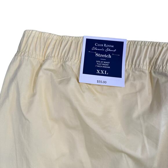 Club Room Men's Pull On 7" Casual Stretch Classic Shorts Size XXL $55 - Picture 7 of 8